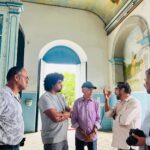 Prefeito Marcos Medrado acompanha visita técnica às obras de restauração da Igreja Matriz de Valença